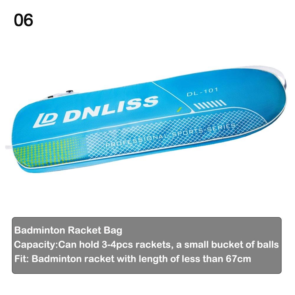 Thick Badminton Racket Cover Portable Tennis Storage Protective Pouch Racket Carrying Bag Sport