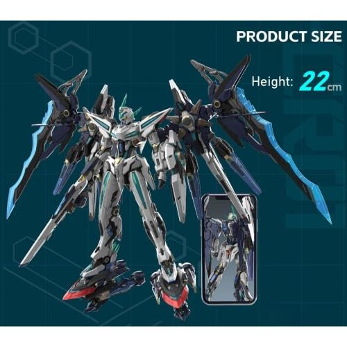 HiPlay Madou Nucleus Genshi MNP-CR01, Approximately 220mm Tall, Pre-Colored Plastic Model Kit