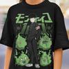 Unisex, Tričko Mob Psycho 100, Anime tričko PsychoHelma, Vtipný Shigeo a Dimple, Dárek pro japonského anime otaku, Psycho Manga, Psyhco 100 Tričko