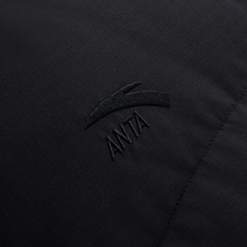 Anta Life Series 2025 Autumn Basic Black Warm Down Jacket Women Outerwear 962548907-5