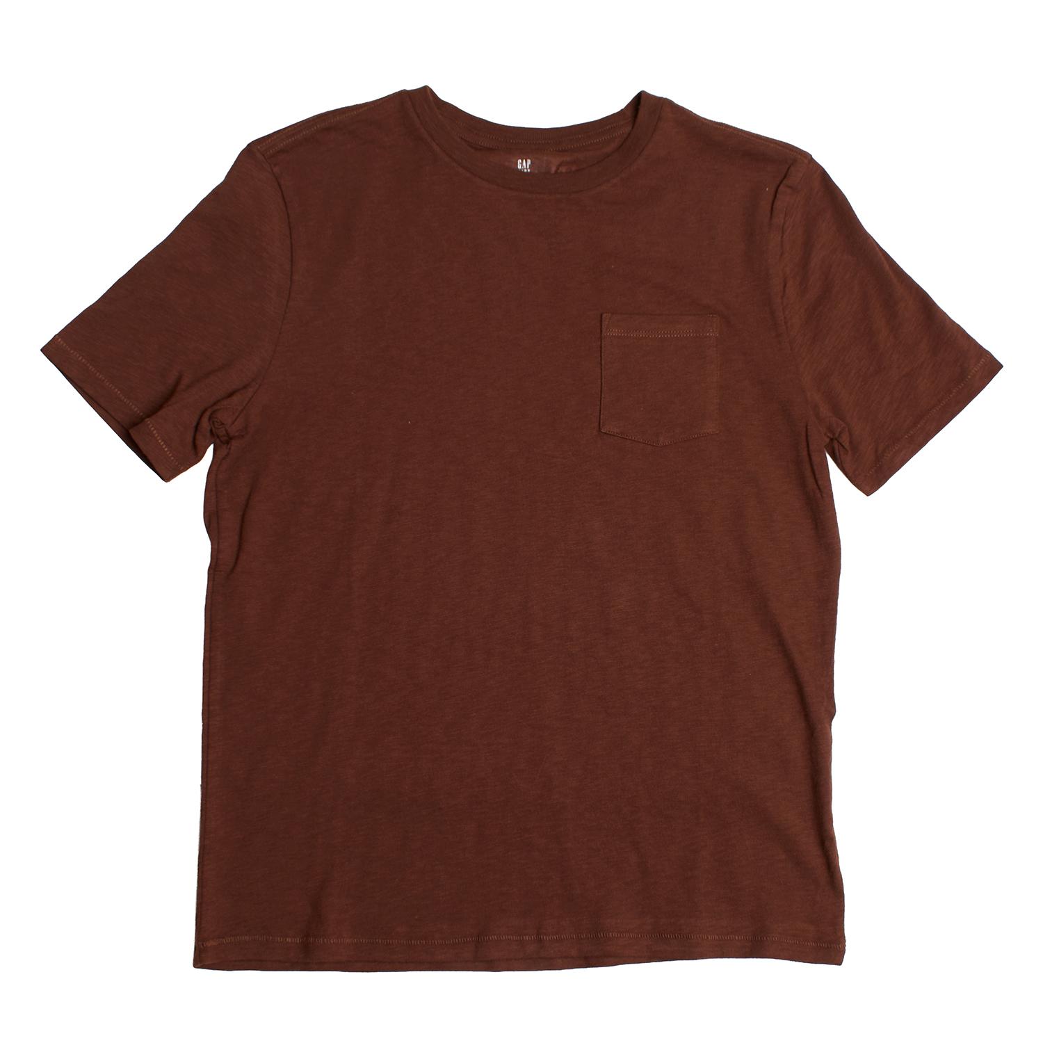 

Футболка с коротким рукавом с карманом 825521 для мальчика 10 AÑOS коричневый