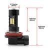 2Pcs Canbus H8 LED Fog Light Bulb For VW Polo Mk5 Gti Hatch 6R 6C 61  2009 2010 2011 2012 2013 2014 2015-2017Led headlight Lamps