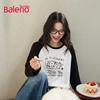 Baleno Women's Cartoon Raglan Long Sleeve T-Shirt