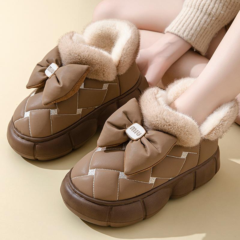 

Новые зимние хлопковые туфли на каблуке, женские, на высоком каблуке, с толстой подошвой, водонепроницаемые и нескользящие, для дома, теплые, модные, хлопковые туфли, верхняя одежда 40-41 хаки