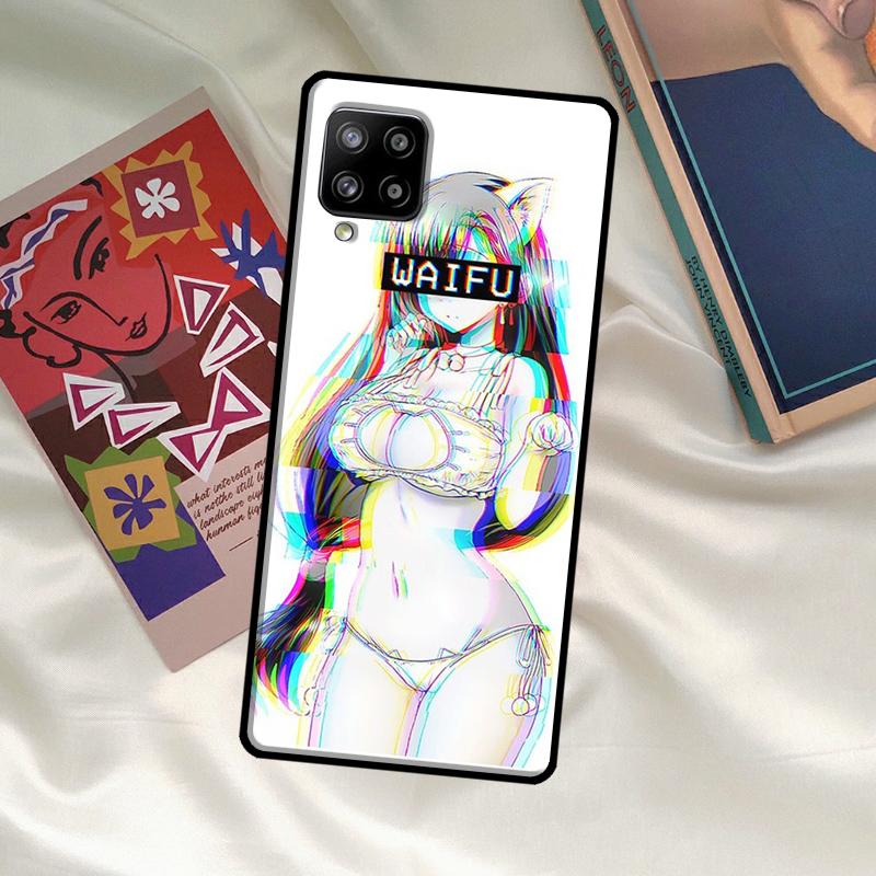 Anime Waifu Girl Case For Samsung Galaxy A33 A13 A36 A56 A23 A52 A32 A12 A54 A34 A14 A16 A26 A53 A15 A35 A55