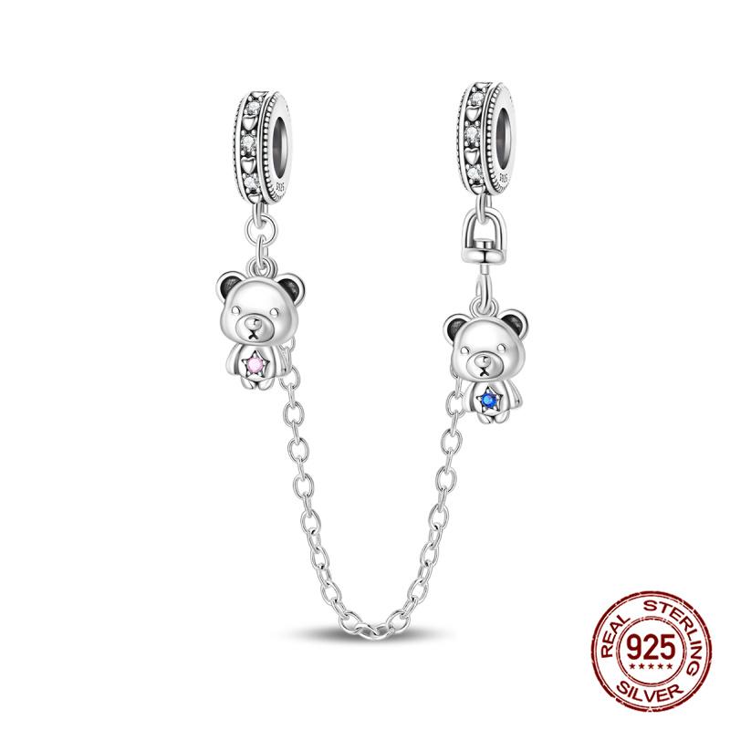 100% Copper Original Cat Couple Chain Beads Romantic Butterfly Charms Fit Bracelet Diy Jewelry Making Women Gift