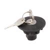 Fuel Tank Cap Locking Fuel Cap Black Plastic Fuel Cap