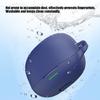Daily Carry Charging Case Cover for MeloBuds N65, Silicone Earbud Sleeve with Side Attachment Detail and Full Cover