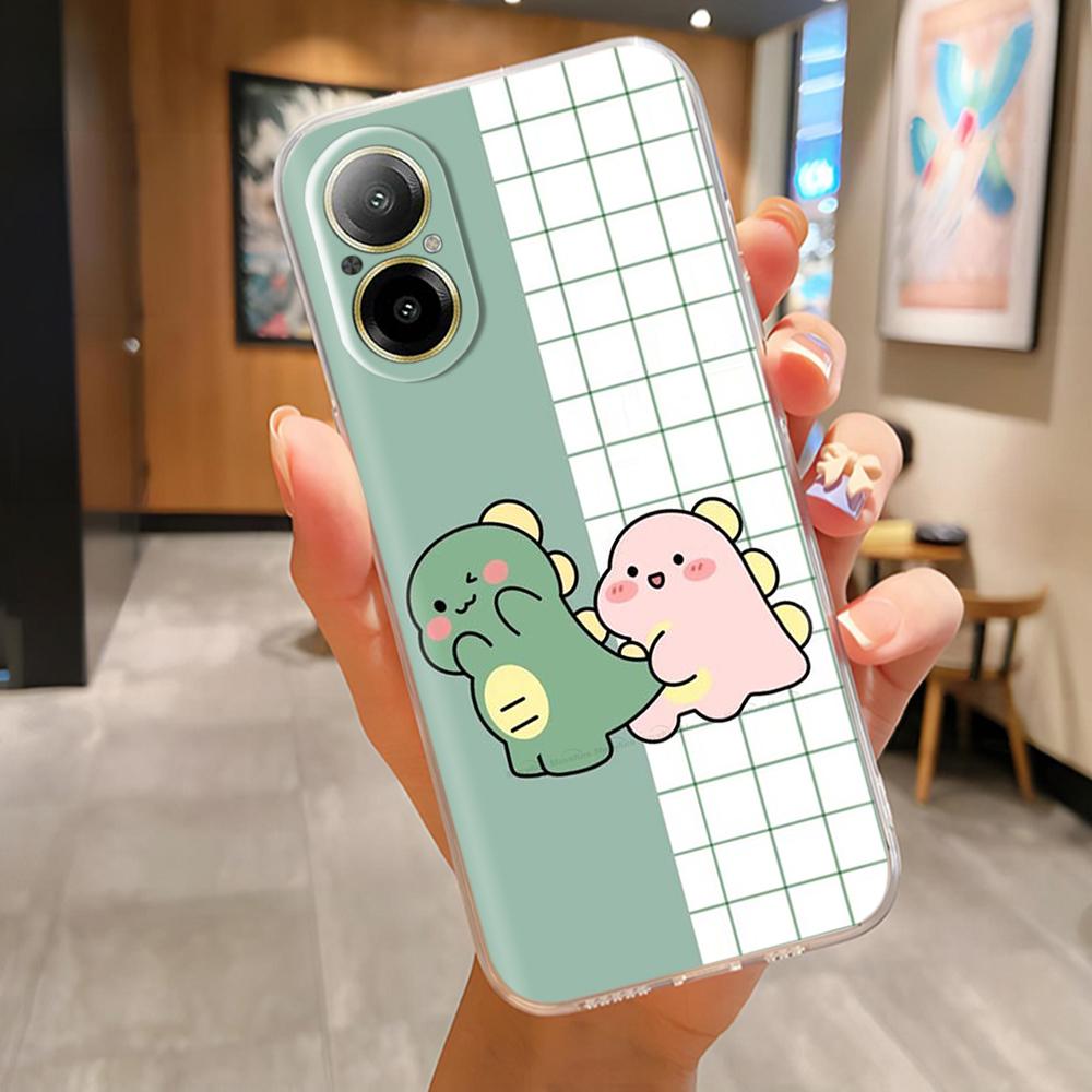 For Oppo Realme C67 4G Case Phone Case Pretty Butterfly Patterns Soft Slim TPU Clear Silicone Bumper For Realme C67 4G RealmeC67