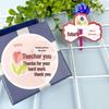 Creative Thank You Stickers for Teachers - 'You've Worked Hard' Souvenir Gift Set