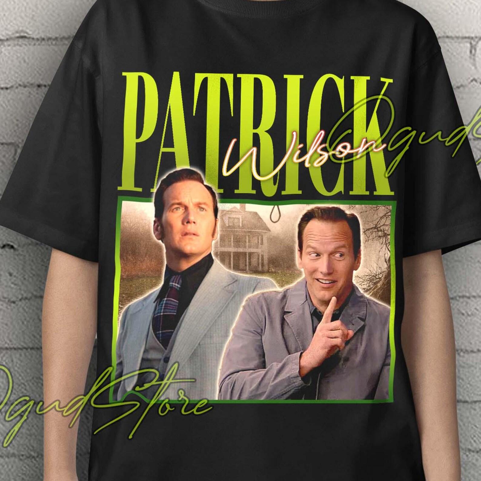 Patrick Wilson Shirt, Patrick Wilson Retro Tshirt, Patrick Wilson Tees, Patrick Wilson Sweater, Patrick Wilson Meme, Patrick Wilson Poster 2XL