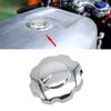 1pc Universal Motorcycle ATV Gas Aluminum Alloy Fuel Cap Locking Motorcycle Oil Tank Key Locking Cover Motorcycle Accessories