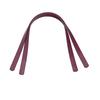 2pcs/Pair 60cm PU Leather Bag Strap Handle Shoulder Bag Belt Band for Women Handbag Handmade DIY Accessories With Rivets KZ0007