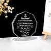 Gifts for Him, I Love You Home Decor for My Husband, Gifts for Birthday, Valentine's Day, Christmas, Holiday, Home Tabletop Decorations, Nurseries, H