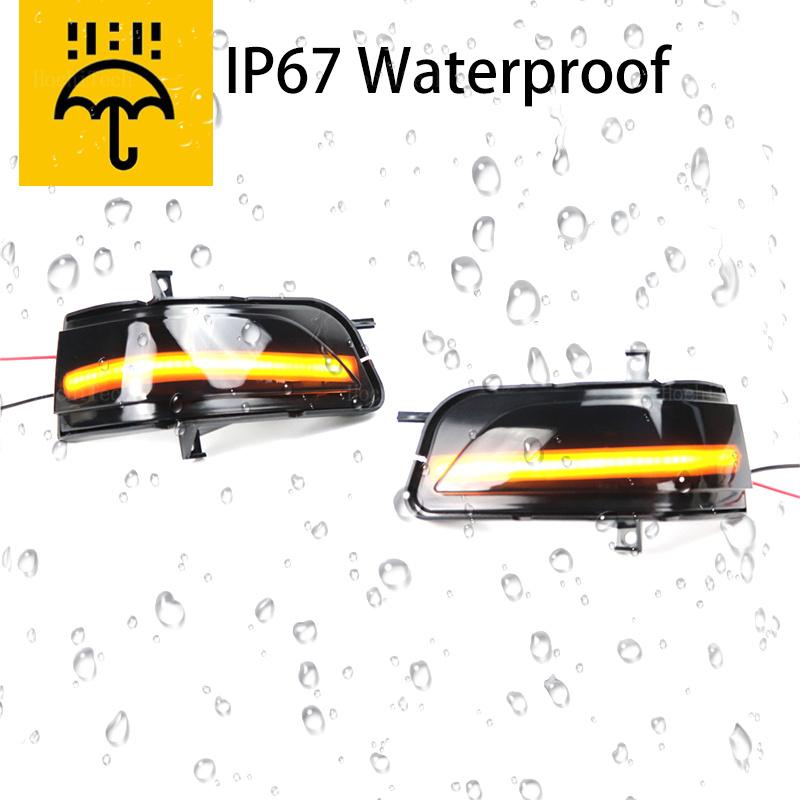 LED Dynamic Turn Signal Indicator Light Blinker Lamp For Honda CRV CR-V 2007-2011 Crosstour 2011-2016 Side Rearview Mirror Light