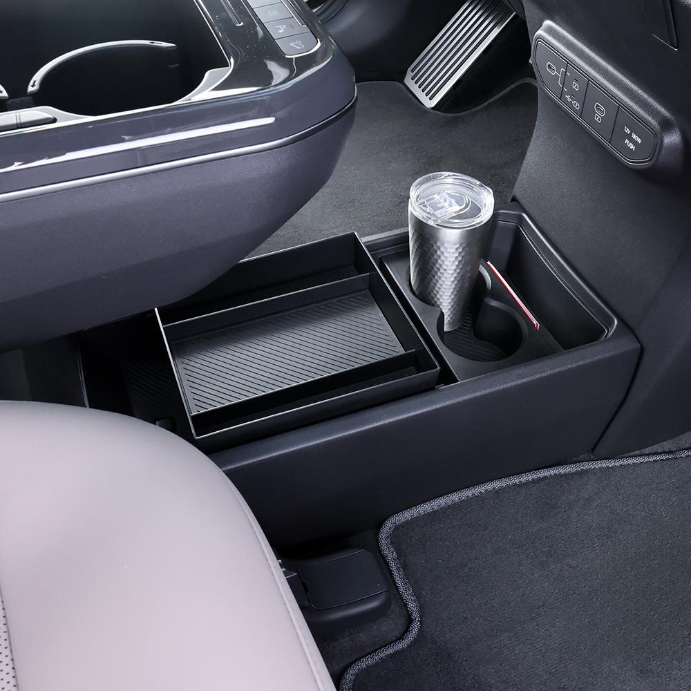 Voor Kia EV5 Auto Tuning Speciale Middenopbergdoos Console Armleuning Organizer Dubbellaagse Opbergdoos Waterbeker Accessoires