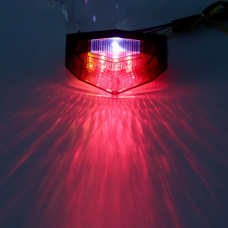 Motorcycle Signal Indicator 11 LED Tail Light Turn Signals Universal