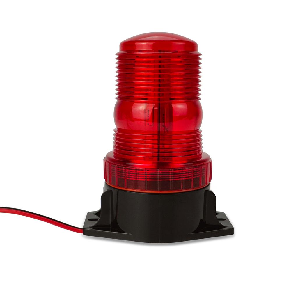 12-24V 48V 60V 80V 30 LED High Power Emergency Warning Flash Strobe Light Beacon for Forklift Truck School Bus Amber Blue Red