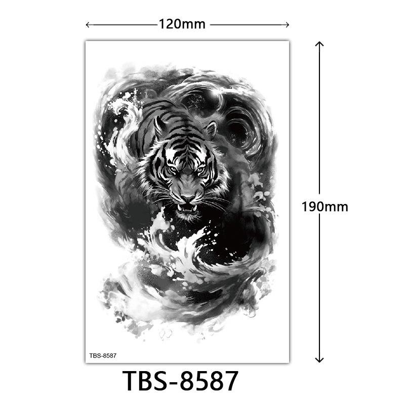 Waterproof Tattoo Sticker, Totem Character Animal Tattoo Sticker Tattoo