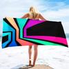 Summer Letter Printing Adult Oversized Quick Dry Beach Towel Women Sand Free Summer Beach Towel Men Microfiber Pool Towels