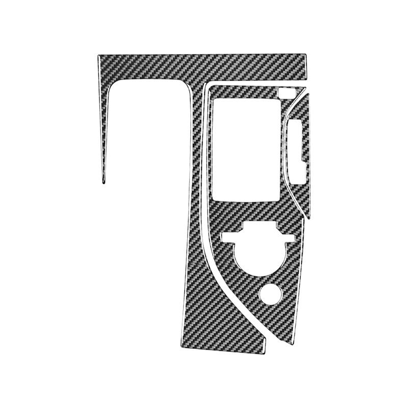 For Lexus GS 2013- Interior Accessories Carbon Fiber Car Central Control Gear Panel Trim Cover Decoration Frame Stickers