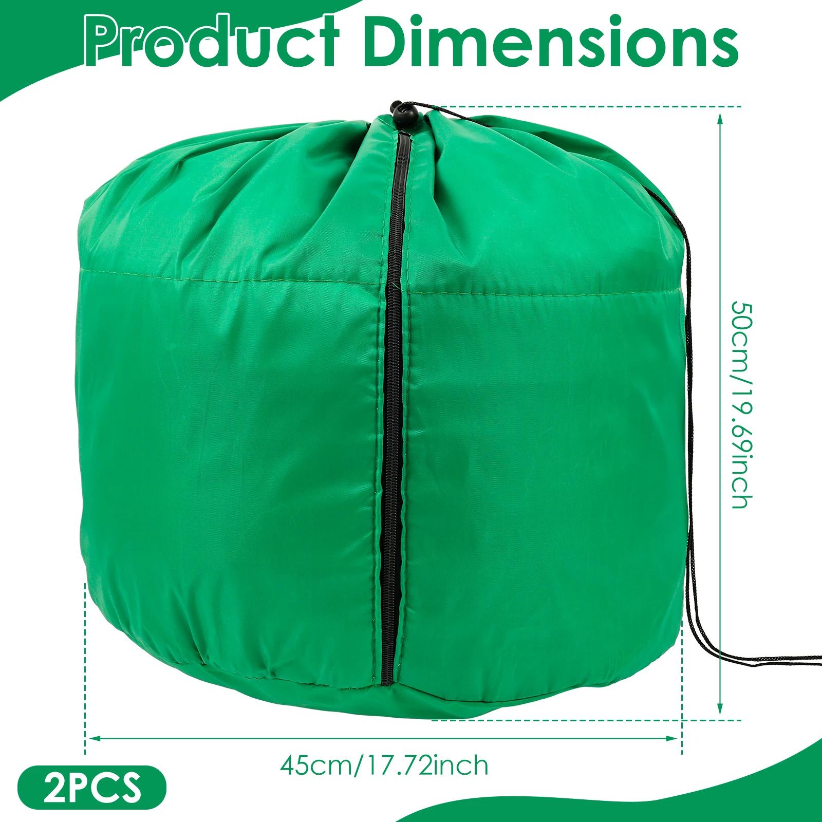 

2Pcs Winter Plant Pot Cover 45x50 CM Garden Plant Insulation Cover Potted Plant Freeze Protection Cover Gardening Accessories