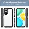 Transparent Colorful TPU Case for Honor X7e 4G Protective Cover Clear Fundas Coque Capa