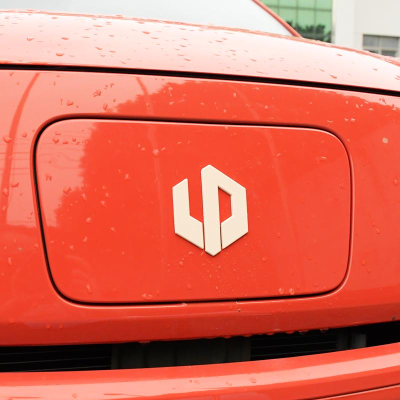 For Leapmotor T03 Front Rear Emblem Blackening Decal Sticker Car Logo Modification