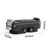 Rapid Release Metal Camera Mount Magnetic Lock Technology Double Attachment Harbors Stable Aluminum Alloy for Outdoor Filming Gear