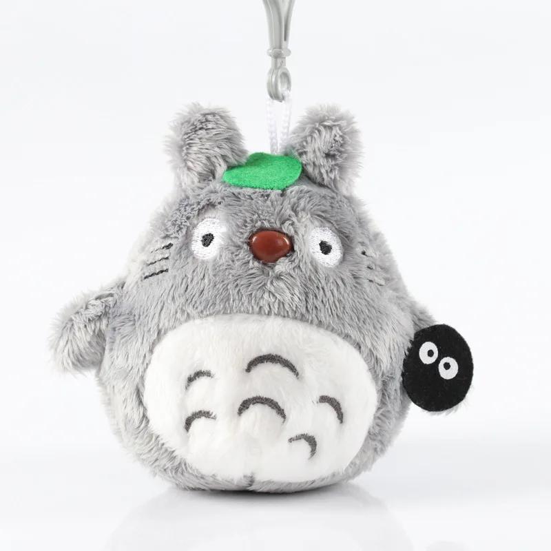 Anime-Charakter Plüschtier Hayao Miyazaki Niedliches Totoro Plüschtier Geschenk Große Puppe Anhänger Plüschpuppe Spielzeug Taschenanhänger Schlüsselanhänger Geschenk