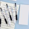 6 Stück Ausziehbare Gelstifte 0,5 mm Feine Spitze Stift Geschmeidiger Schreibstift für Prüfungen Schüler Schnelltrocknende Tinte Kein Überspringen Schulbürobedarf