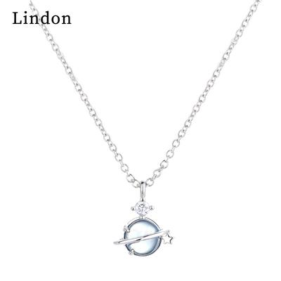 Lindon Women Necklace Pendant Copper Alloy Zircon Fashion Gift