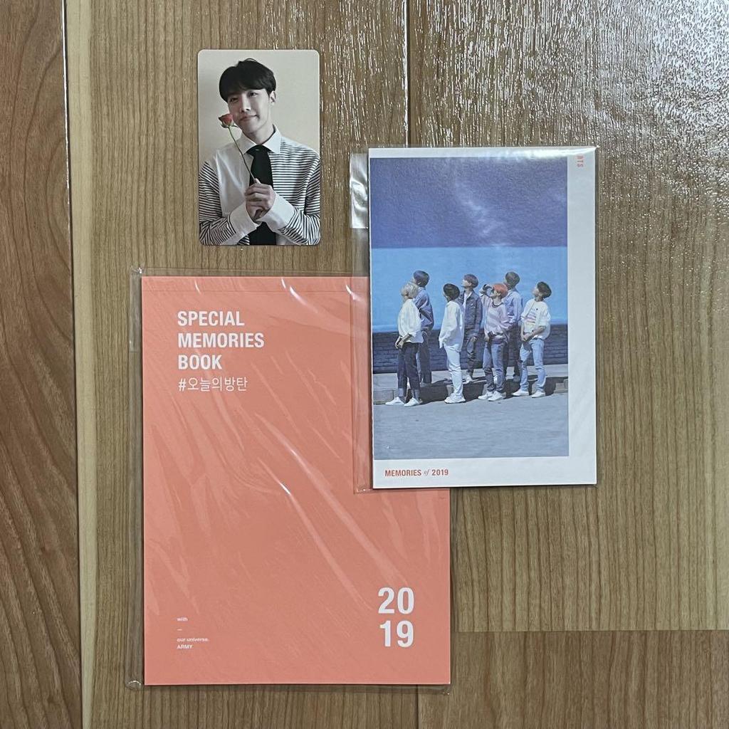 [USED] BTS Memories 2019 DVD J-HOPE Hoseok Trading Card