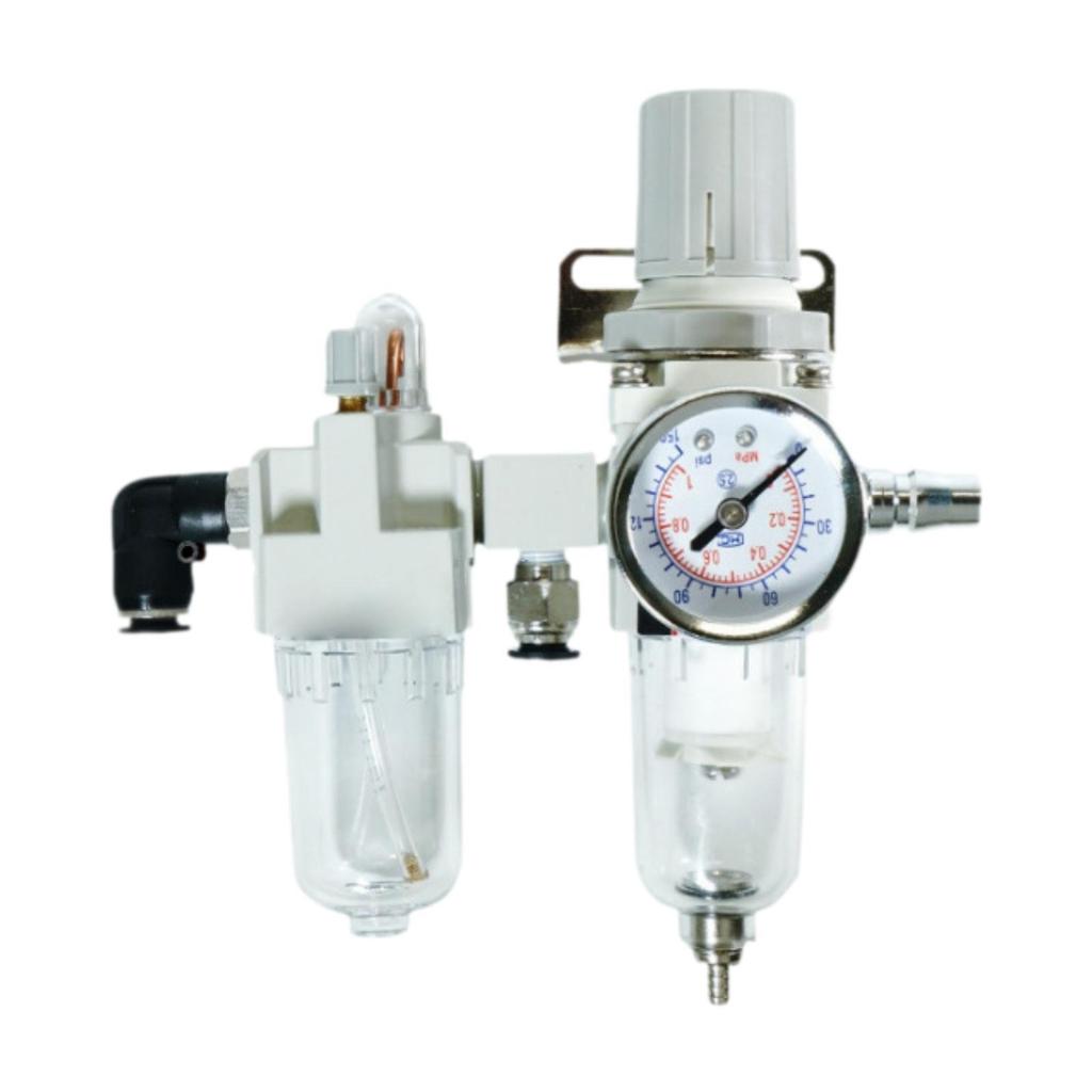 Luft-Öl/Wasser-Abscheider für Reifenwechselmaschine, Druckregler mit kompaktem Anschluss,