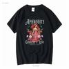 Aphrodite Griechische Göttin T-Shirt Vintage Band Mythologie Ballett Core Göttlich Weiblich Mermaidcore Athene Persephone Hades Götter