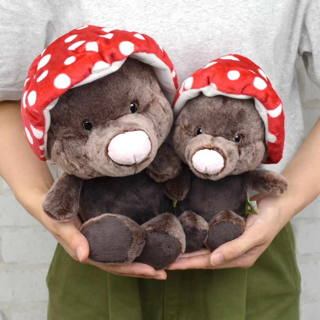 Waldfreunde 2022 Maulwurf Klassisches Plüschtier Hergestellt in B13 x T15 x 48203 Spielzeug, NICI, Deutschland, Geschenk, Tier, Maulwurf, Umweltfreundlich, Nachhaltig, Recycelt, H22cm,