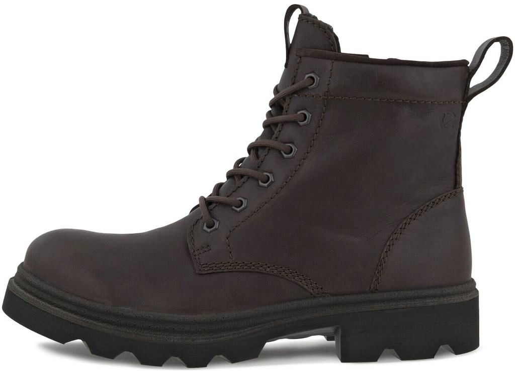 Ботинки мужские Ecco GRAINER 214724 с теплой подкладкой коричневые