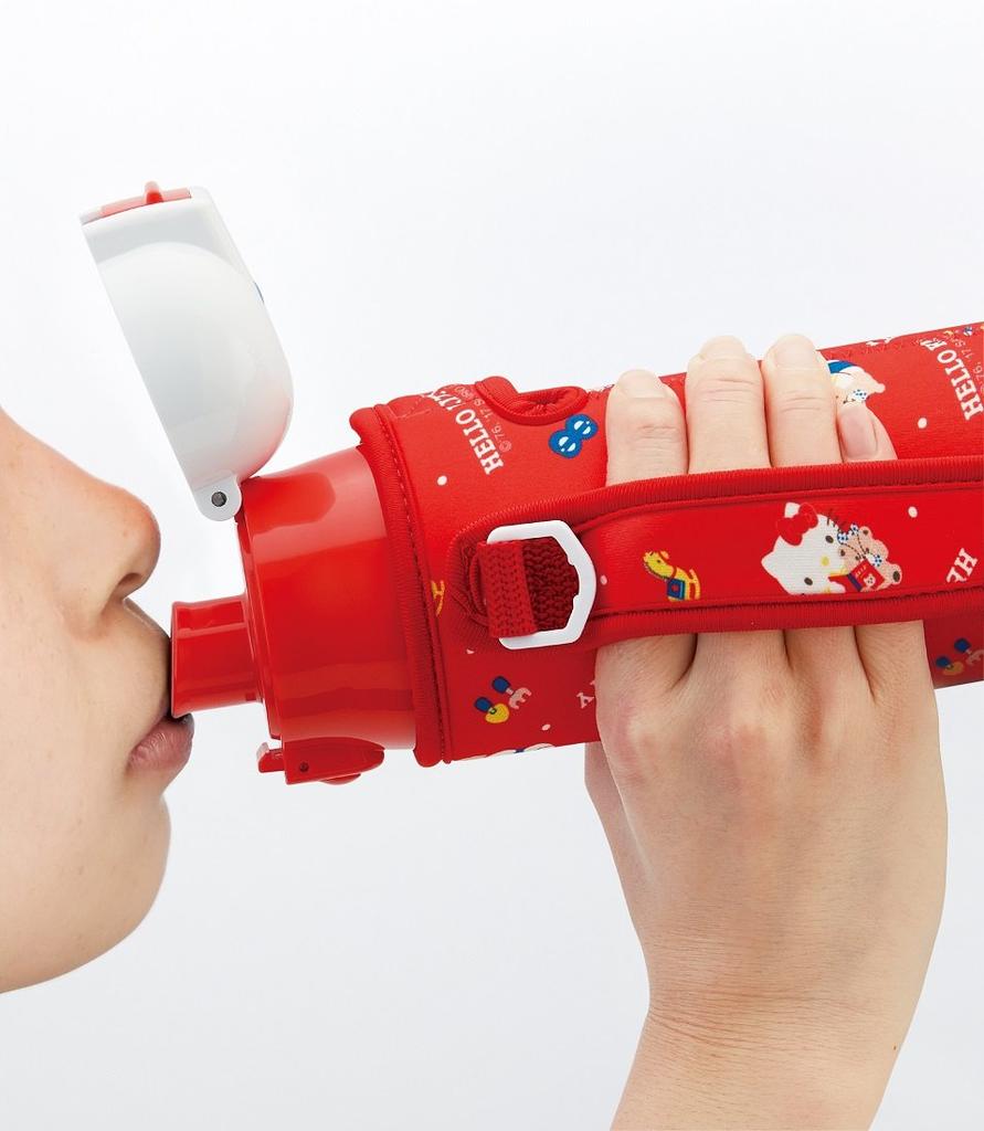 Skater Nerezová voda Water Direct 470 ml Hello Lightweight přichází s exkluzivní pro studenou Sanrio sportovní vodu dětská láhev, pití, kočička,