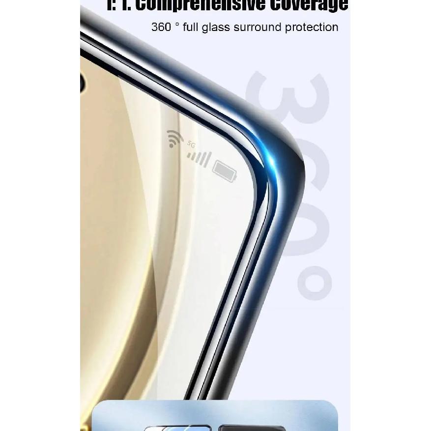3Pcs Full Tempered Glass For Samsung Galaxy A36 A26 A16 A06 A56 A53 A04 A14 A24 A34 A54 A05S A15 A25 A35 A55 5G Screen Protector