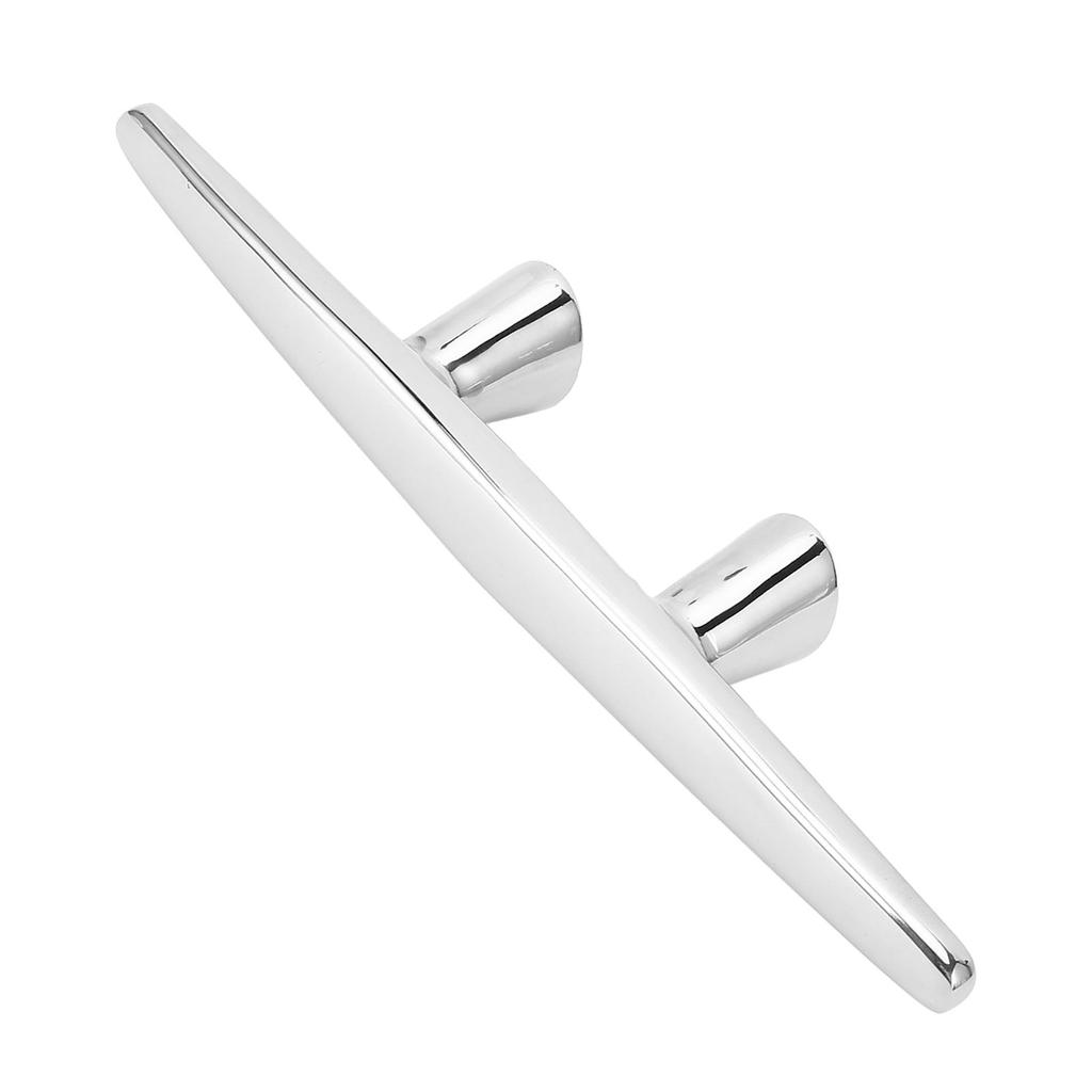 10 Inch Boat Cleat 316 Stainless Steel Dock Cleats High Polished Marine Docking Rope Cleat for Yacht Speedboats