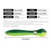 1/5pcs Fishing Soft Lure Bait Jigging Bait Can Bounce With Slip Mechanism Artificial Swimming Soft Fishing Bait For Bass/Trout/Pike 10cm 6g