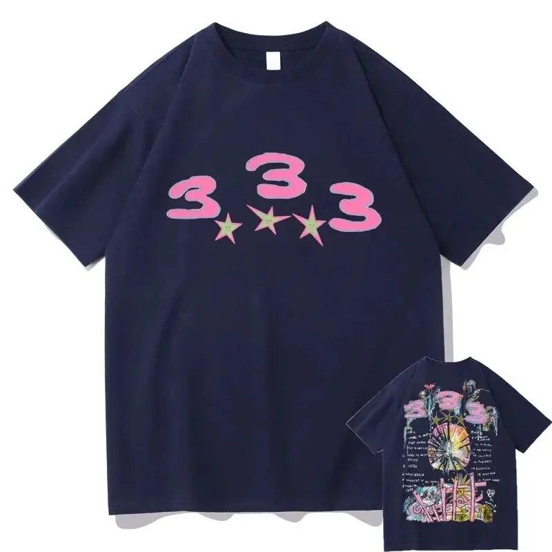 

Бавовняна футболка Bladee 333 Hip Hop Trend Skate Drain Gang Funny Hipster Tshirt Unisex Women Tee Fashion Artistic Sense T-Shirts Tops 3XL
