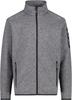 Jacket CMP Men Fleece Jacket (3H60747N) Ice/titanium/black