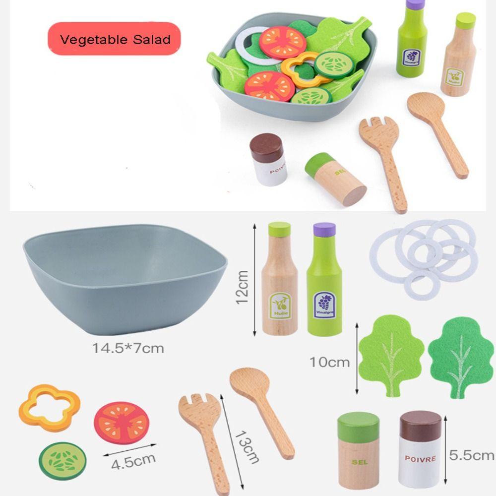 Toaster Machine Kitchen Pretend Play Toaster Cooking Model Set DIY Wooden Kitchen Toy Toy for Kid