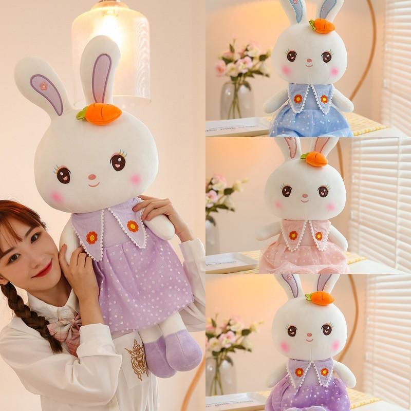 Rabbit Cute Plush Toy Bunny Stuffed Doll Girl Large Pillow Children Gift 4085cm