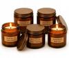 Set of 5 X 60ml Styrta No. 23 Natural Vegan Scented Soy Candles