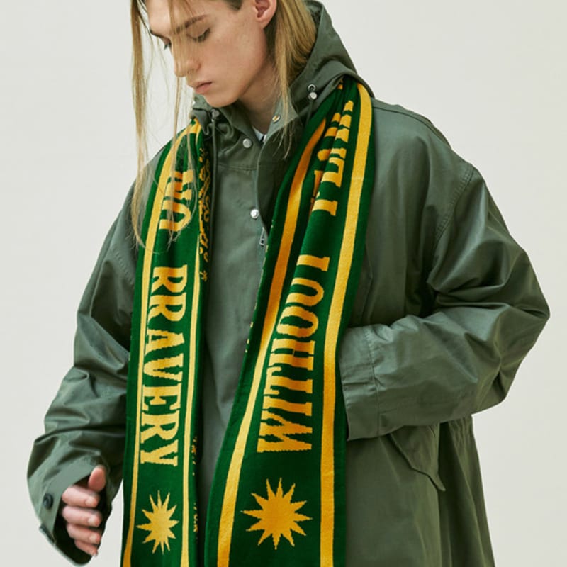 

KND WFTB ПЕЙСЛИ ФУТБОЛЬНЫЙ ШАРФ НАСЫЩЕННЫЙ ЗЕЛЕНЫЙ FREE