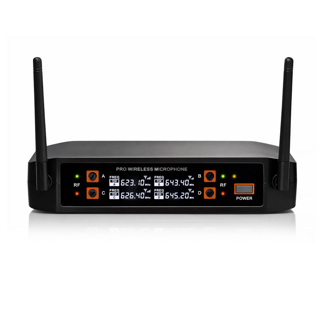 MusicMate MM-550 VocalSound Wireless Microphone Set