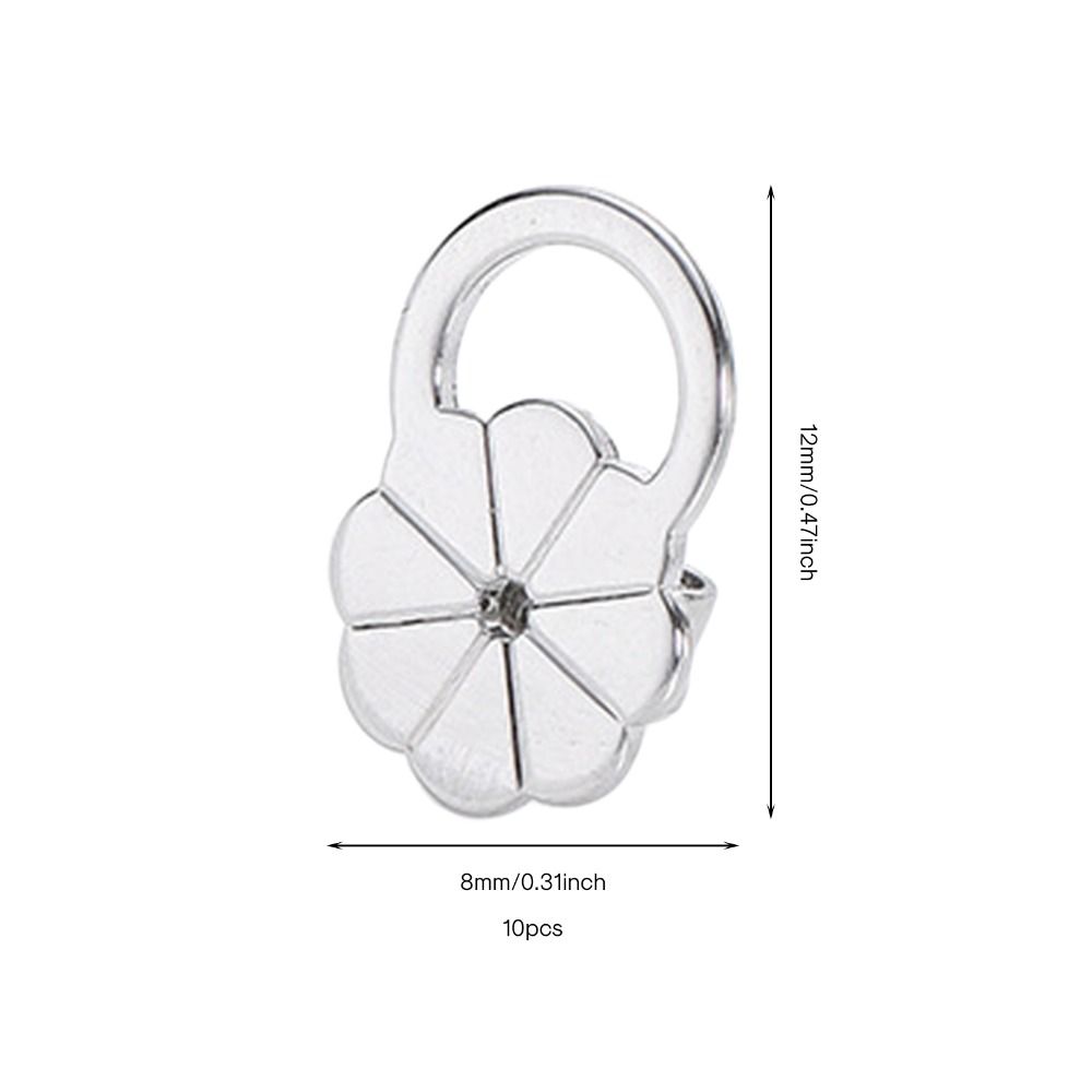 White Gold Earring Backs Gold Large Earring Backing Earring Backs Stopper  For Heavy Earrings