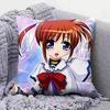 Magical Girl Lyrical Nanoha   Pillow Covers Home Sofa Cushion Covers and Aecorative Custom